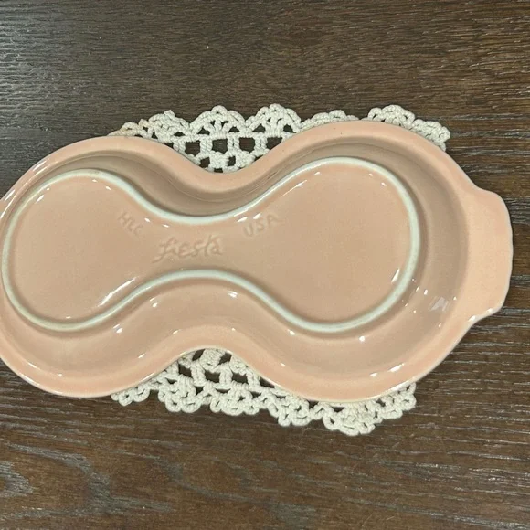 FIestaware - Fiesta Apricot Creamer and Sugar Bowl Set with Tray - Picture 13 of 13